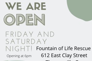 Fountain of Life Flyer